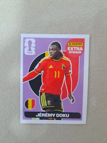 Figurinha Extra - Jérémy Doku Regular