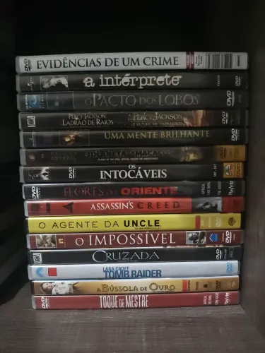 Lote 15x filmes originais em DVD