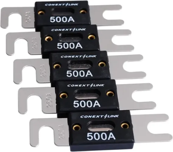 Fusível ANL 500A Níquel - Pacote com 5 unidades - Conext Link