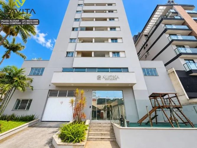 Apartamento com 2 dormitórios para alugar, 64 m² por R$ 2.500/mês - Ed. Austria - Velha -
