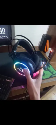 Headset Husky Gaming Polar 50mm usado