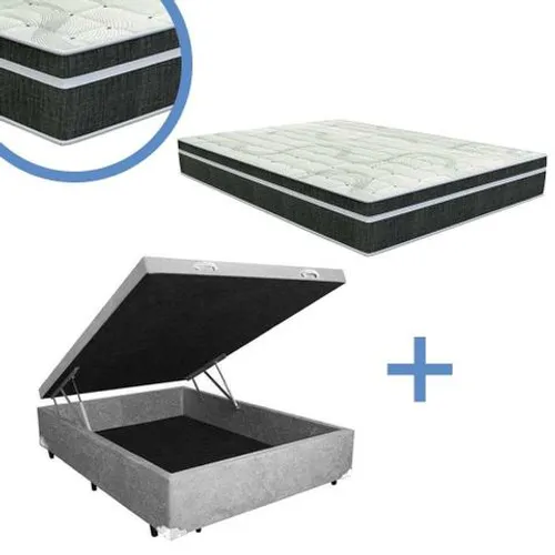 Cama box casal e colchão promoção!
