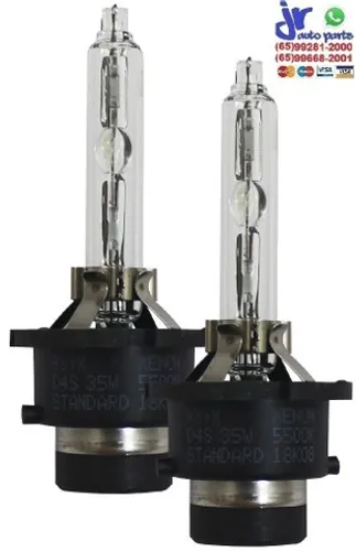 Xênon D4R PK32d-6 Luz Branca 4300K 35W 12V Reposição