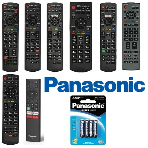 controle universal para tv panasonic toda linha com entrega, nota fiscal e garantia