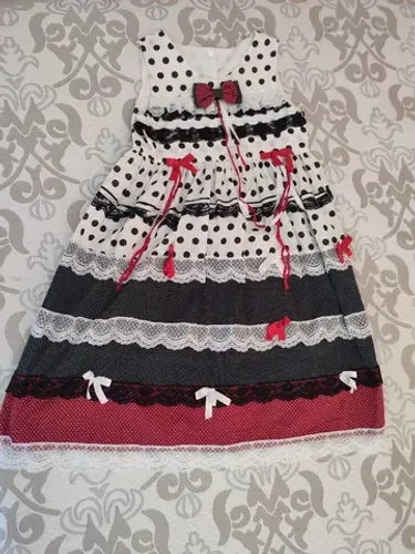 Vestido infantil de festa junina