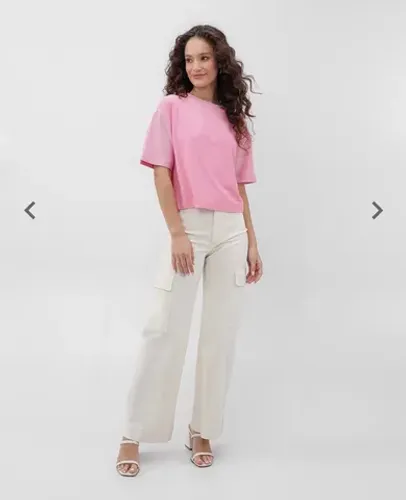 Blusa Rosa Cintilante