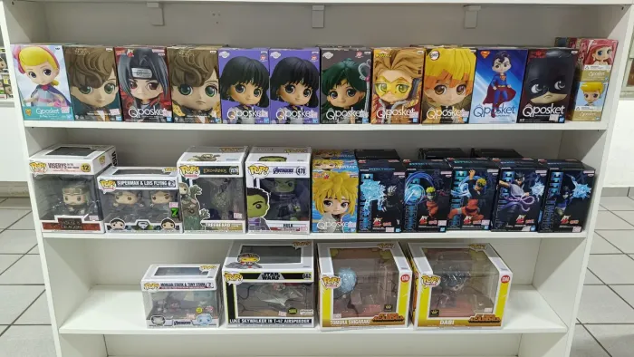 Loja de colecionáveis, qposket, Funko, figure Banpresto grande estoque