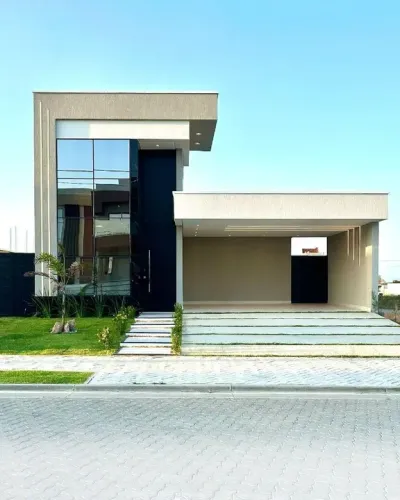 Linda Casa Plana no Alphaville Ceará Terras