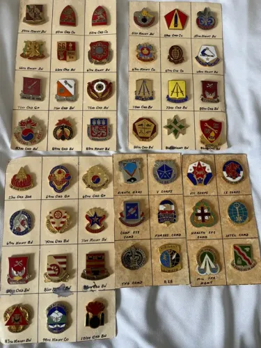 Pins militares americanos 