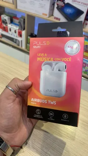 Fone Bluetooth Multilaser Airbud Pulse Start - Novo Lacrado - Parcelamos Sem Juros