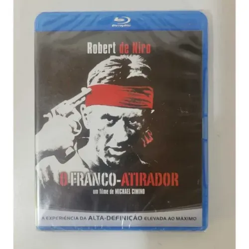 Blu-ray O franco-tirador Robert de Niro NOVO Lacrado