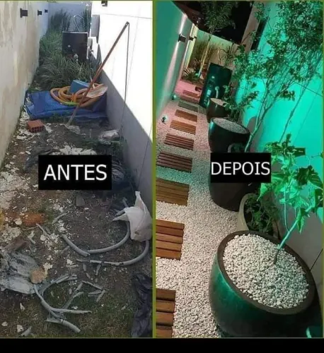 Jardinagem e limpeza