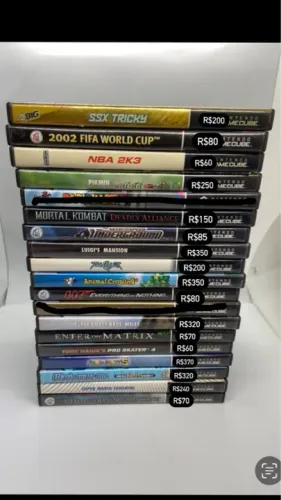 Jogos para Nintendo Gamecube Originais e Completos