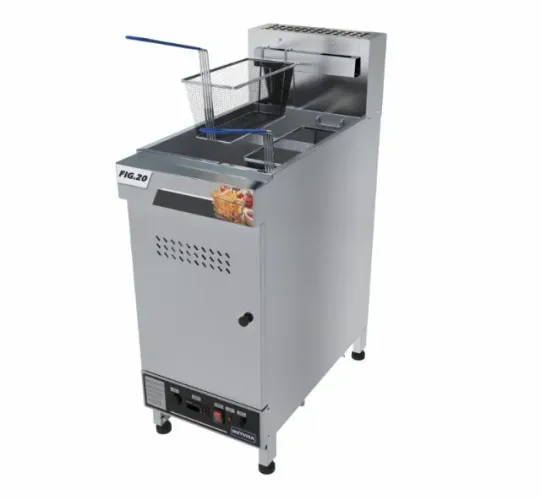 fritadeira industrial a gas 20 litros metvisa 