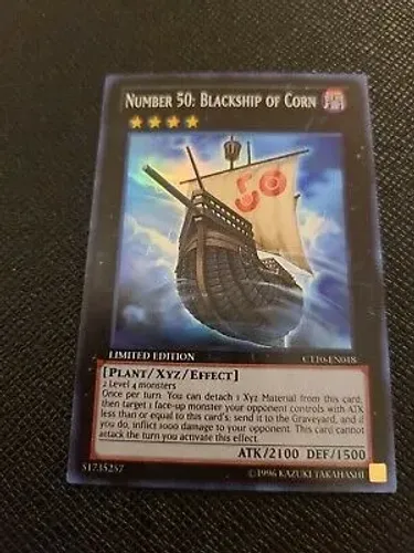 Yugioh!!! Number 50: Blackship Of Corn - Ct10-en018 - Super