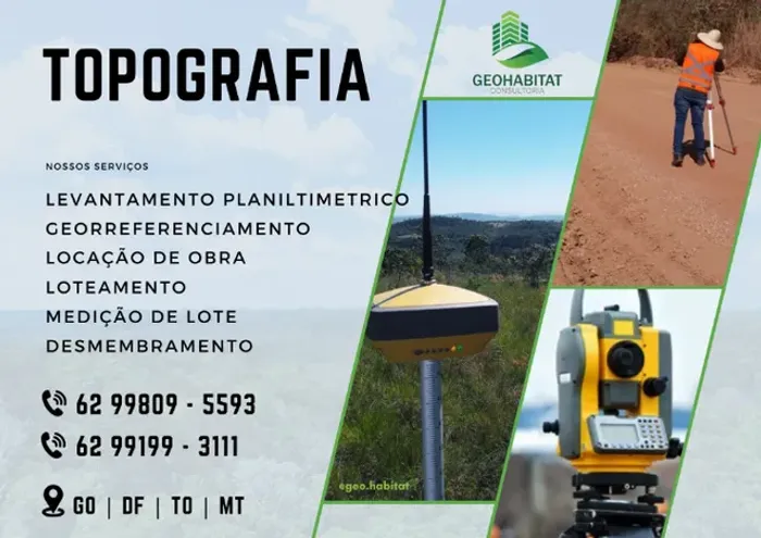 Georreferenciamento | Desmembramento | Topografia