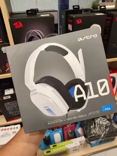 Headset Gamer Logitech Astro A10 PS4 - Loja Física