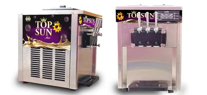 Máquina expresso para açaí e sorvete marca logrosofth
