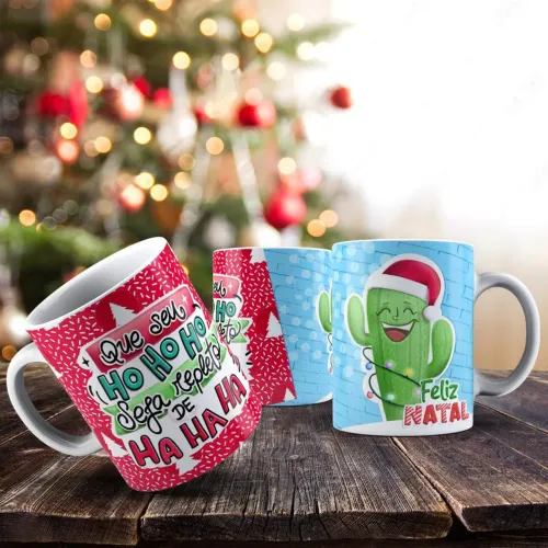 Canecas personalizadas Feliz Natal!!!