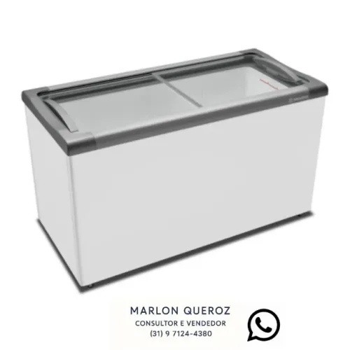 Freezer Horizontal MetalFrio 505 Litros Novo