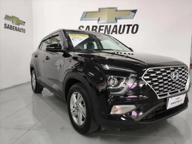  SUV Hyundai Creta Comfort 1.0 TGDI Flex Automático Ano: 24/25 Somente 8.862