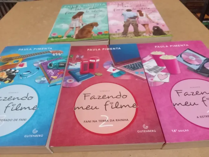 Coleção de livros Paula Pimenta - Fazendo Meu Filme e outros