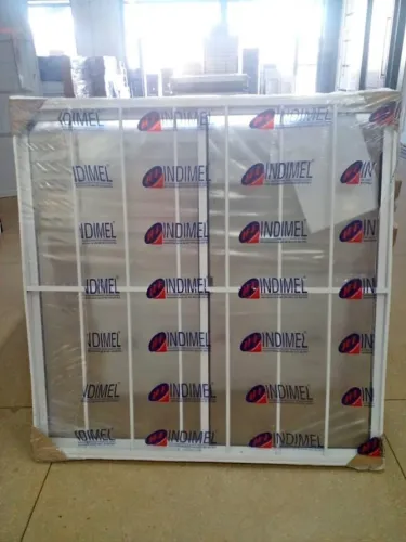 Segurança e qualidade janela aluminio branca com grade 1x1 a vista 399,90