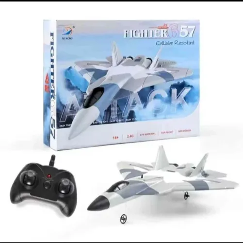 EXCLUSIVO!! AVIÃO DE CONTROLE REMOTO PLANADOR ESPUMA EPP RECARREGÁVEL FX657