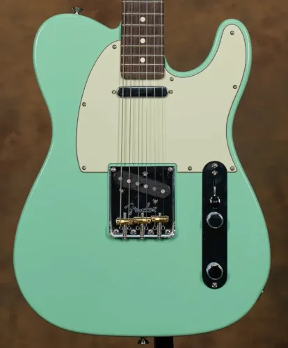 Elétrica Fender Telecaster Usa Limited   V-mod Tim Shaw Cromado Silver / Prata 