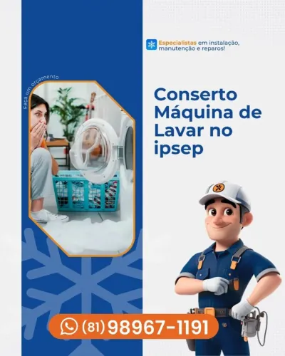 Conserto de Máquina de Lavar no Ipsep