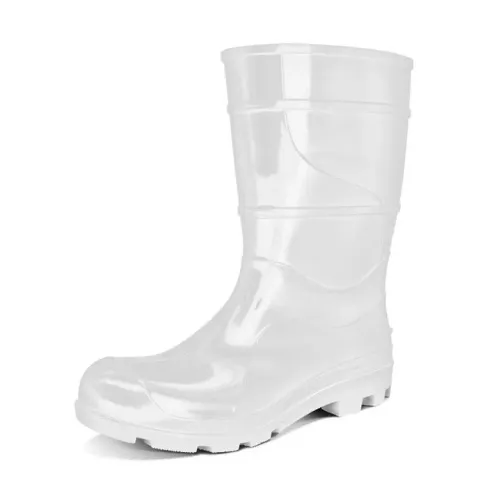 BOTA PVC BRANCA TIPO GALOCHA N° 39 ao 45