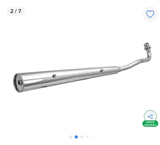 Escapamento Biz 125 2011