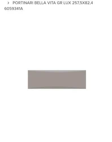 Porcelanato Portinari Bella Vita GR LUX 257,5x82,4