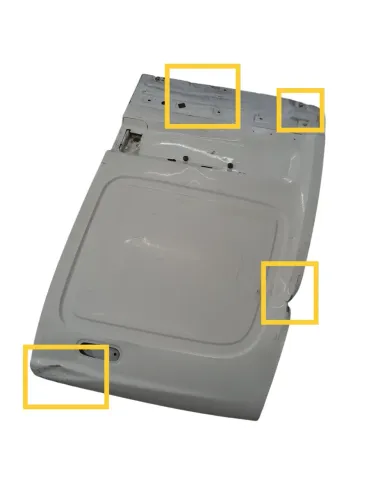 Porta Tampa Traseira Esquerda Kangoo 1.6 2013 2014 Detalhes