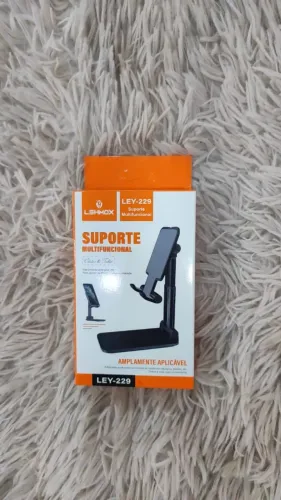 Suporte para celular mesa dobrável