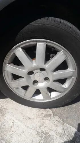 Roda aro 15 Gm Meriva Maxx Prata 4x100 originais 