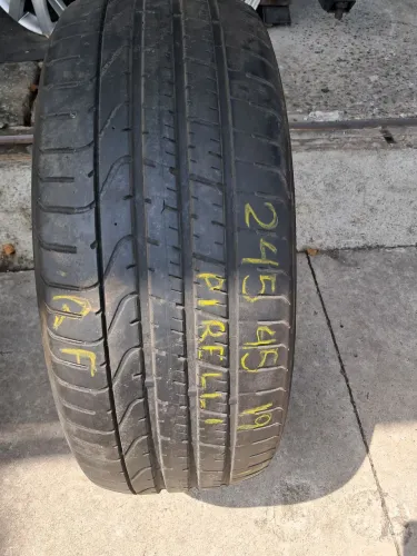 Pneu 245 45 19 Pirelli Pzero Run Flat meia vida 