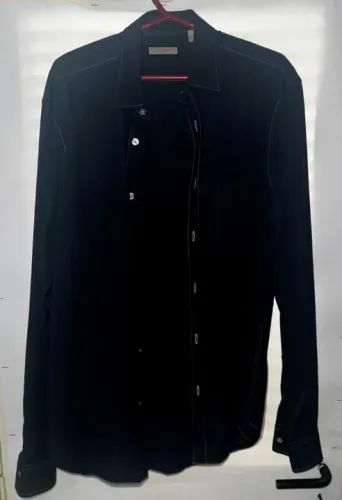 camisa social burberry tamanho g - original