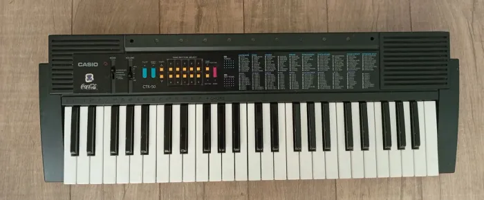 Teclado Casio Ctk-50 - Coca Cola