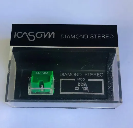 Agulha Toca Discos ICASOM Diamond Stereo SS-130