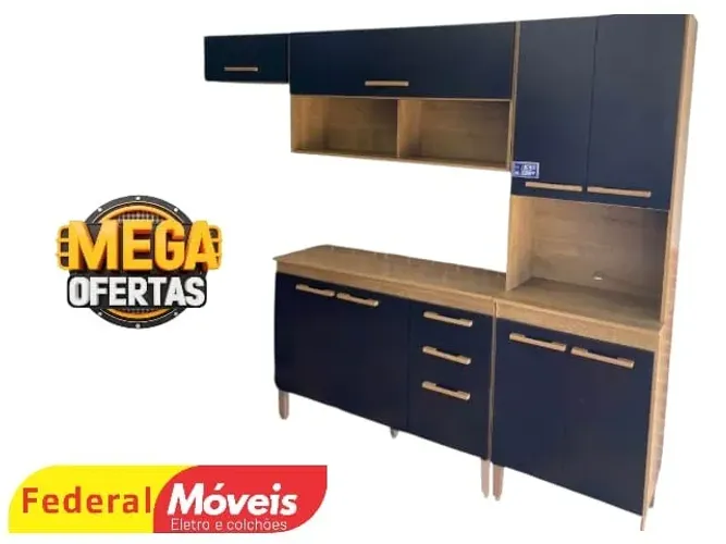 Armário de Cozinha Black ENTREGA HOJE