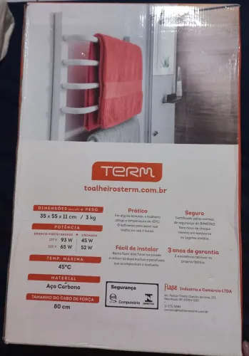 Toalheiro térmico Term
