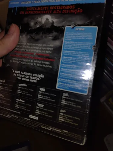 Coleção monstros bluray (lacrado)