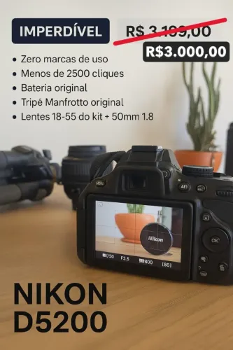Nikon D5200 + Kit