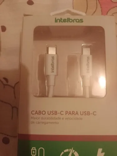 Cabo USB-C para USB-C