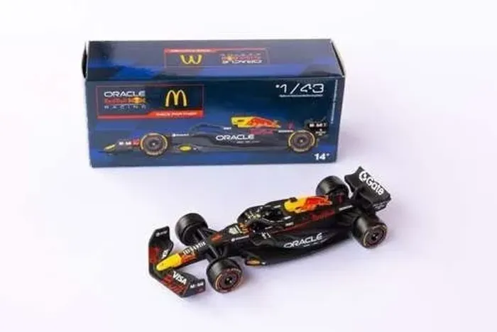 Miniatura Carro F1 Formula 1 Mcdonald's 1/43 Red Bull Racing / RBR