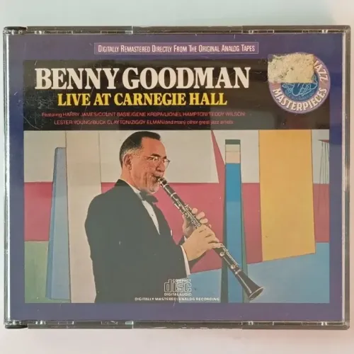 CD Benny Goodman - Live At Carnegie Hall (duplo)