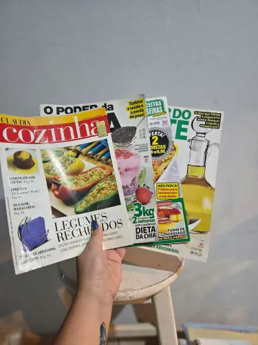 4 revistas de receitas