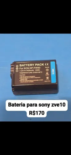 Bateria para cameras sony