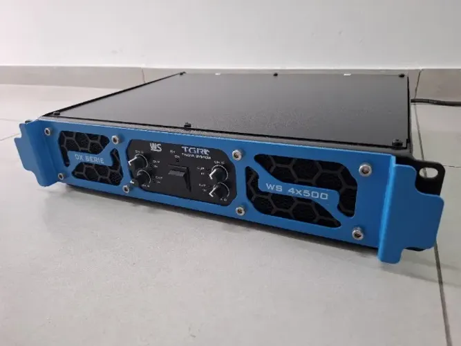 Amplificador Taigar System DX Series 4X500 - Outlet Seminovo Zerado.  